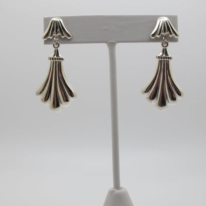 Vintage Silver Tassel Earrings